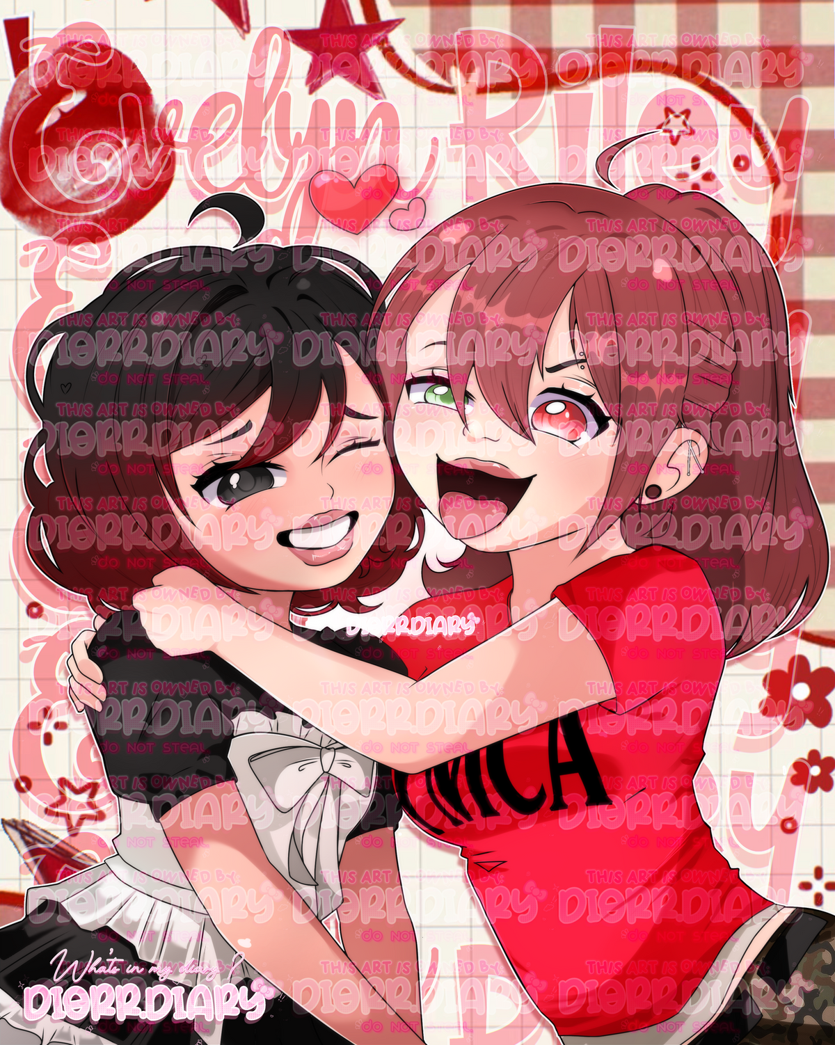 Evelyn + Riley Poster !